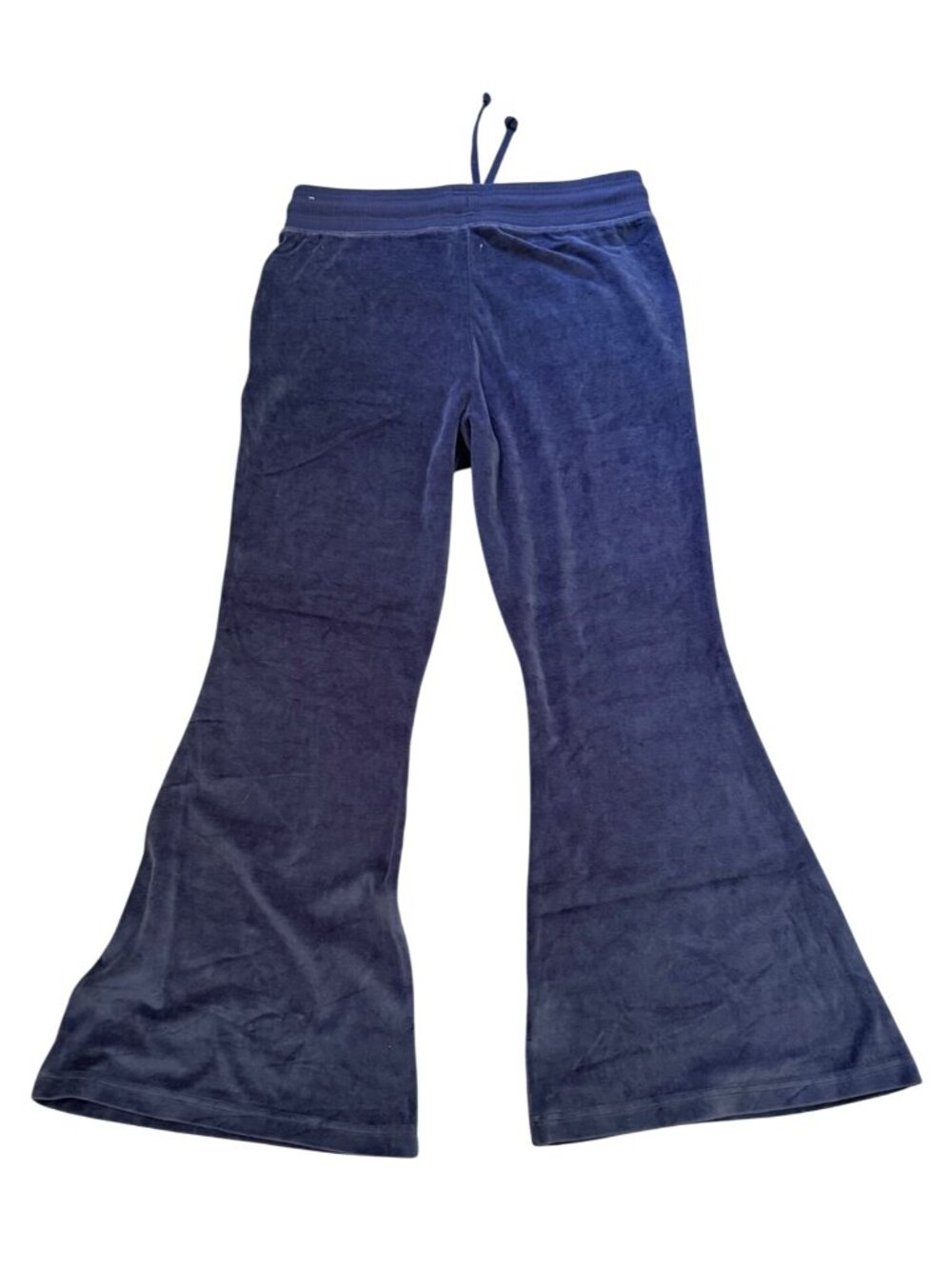 Aerie Womens Navy Velour Flared Lounge Pants Large - Picture 5 of 16